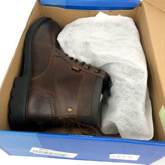 NUNN BUSH Men's 1912 Plain Toe Boots Size 11M Brown Leather NIB - Picture 6 of 9